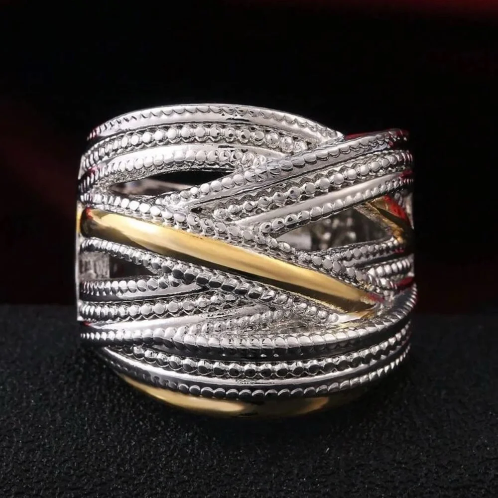 NEW Huge Diamond 925 Silver Ring